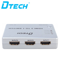 Bộ gộp HDMI 3 vào 1 ra Full HD Dtech DT-7018