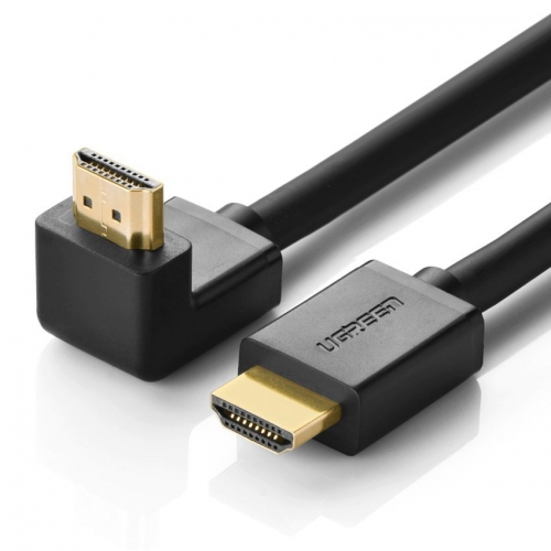 HDMI Ugreen 5m Right Angle cable Straight to Down 