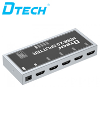 Bộ chia HDMI 1 vào 4 ra 4K Dtech DT-7214