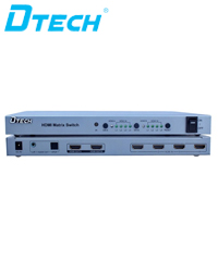 Bộ gộp HDMI 4 vào 2 ra HD Dtech DT-7029