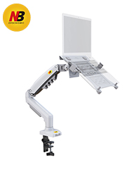 Arm văn phòng kèm kẹp laptop NB F80-FP 10-17inch