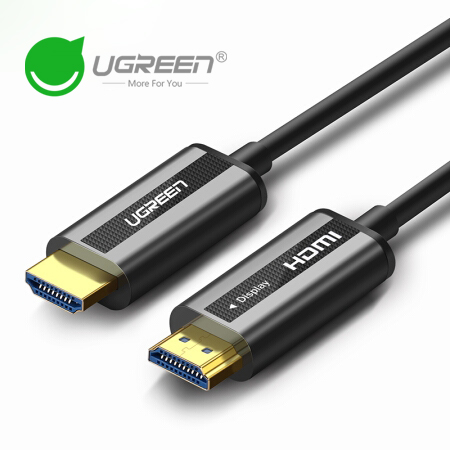 HDMI 2 Ugreen Cable 50m Zinc alloy Optical Fiber 