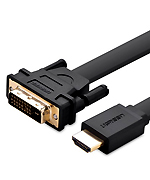 HDMI Ugreen to DVI Flat 2m Cable HD106 24-1