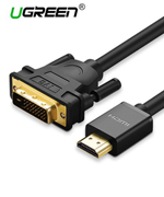 HDMI Ugreen to DVI 3m Cable HD106 Tròn 24-1