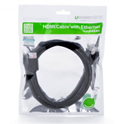 HDMI Ugreen 3m  flat cable black