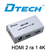 MULTI HDMI 2-1 250MHZ DTECH 4K