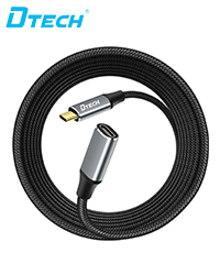 Cáp Type-C nối dài 2M Dtech DT-2922