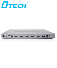 Bộ gộp HDMI 4 vào 2 ra 4K Dtech DT-7442
