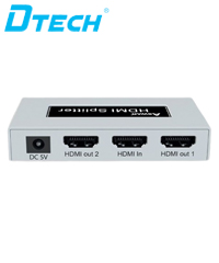 Bộ chia HDMI 1 vào 2 ra 4K Dtech DT-7142A